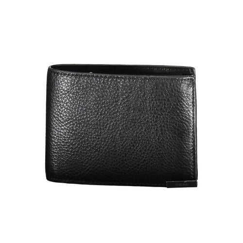 Calvin Klein Black Leather Men Wallet - ClickThatClicks 