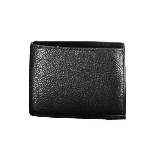 Calvin Klein Black Leather Men Wallet - ClickThatClicks 