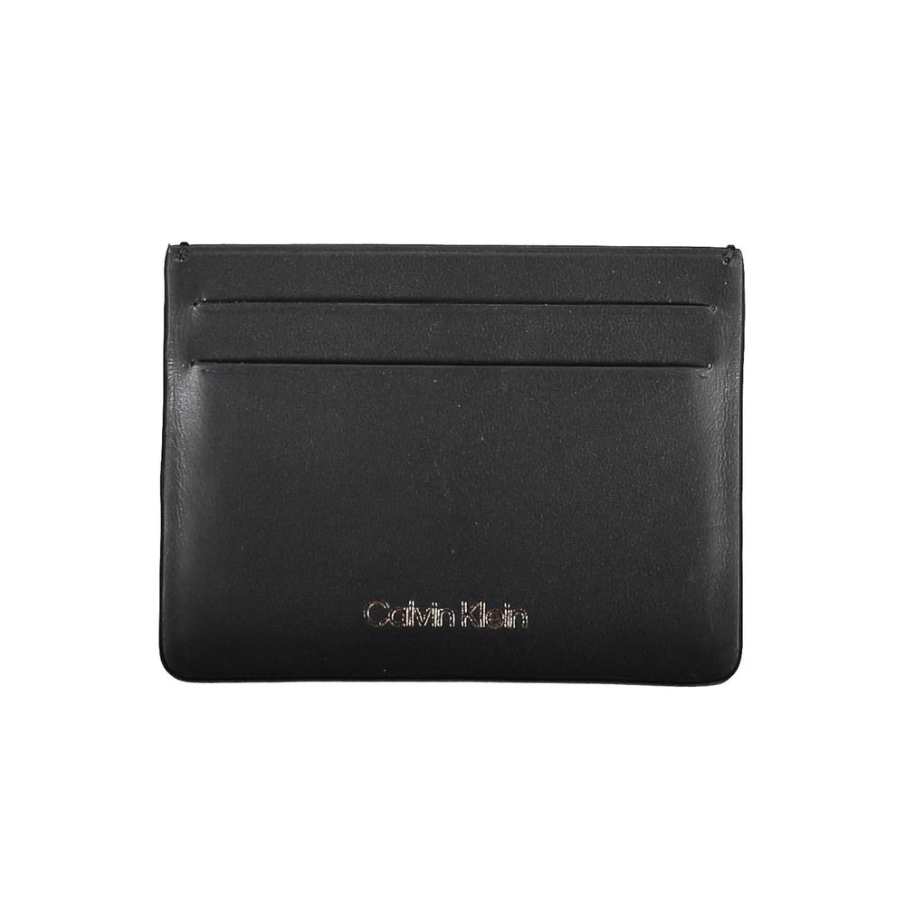 Calvin Klein Black Leather Men Wallet - ClickThatClicks 