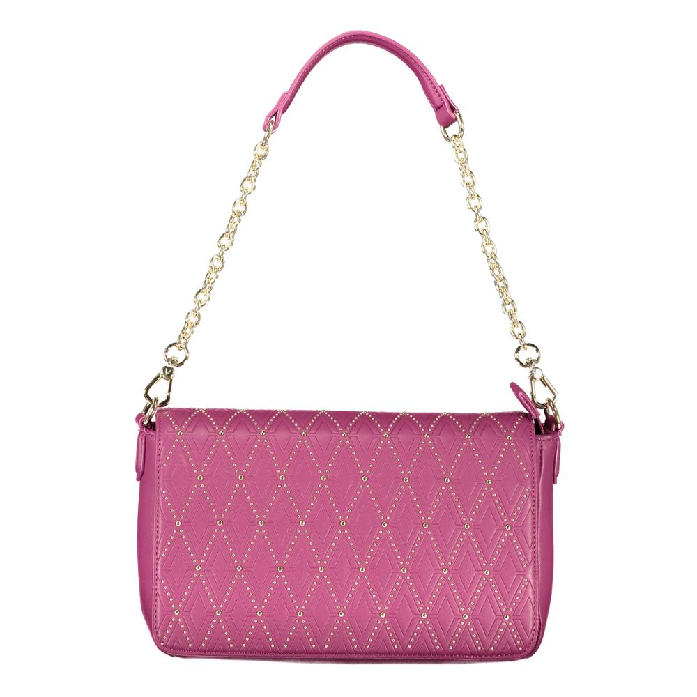 Mario Valentino Viola Polyurethane Women Handbag - ClickThatClicks 