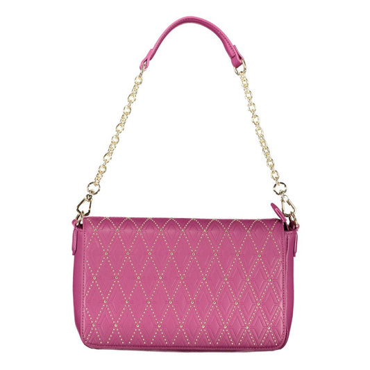 Mario Valentino Viola Polyurethane Women Handbag - ClickThatClicks 
