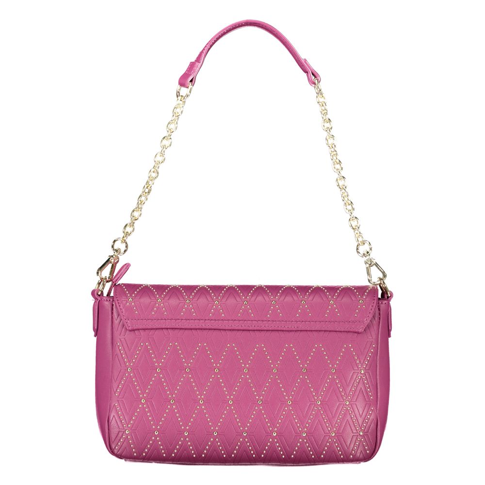 Mario Valentino Viola Polyurethane Women Handbag - ClickThatClicks 