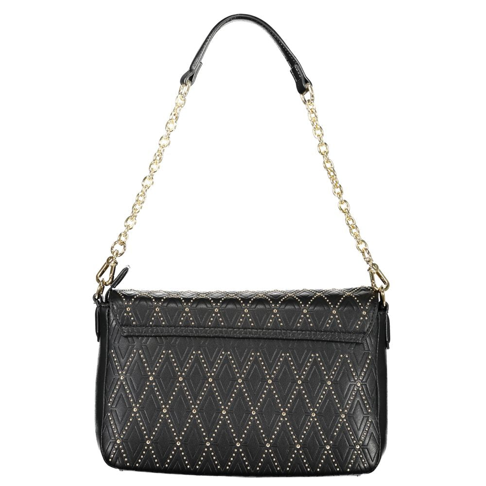 Mario Valentino Nero Polyurethane Women Handbag - ClickThatClicks 