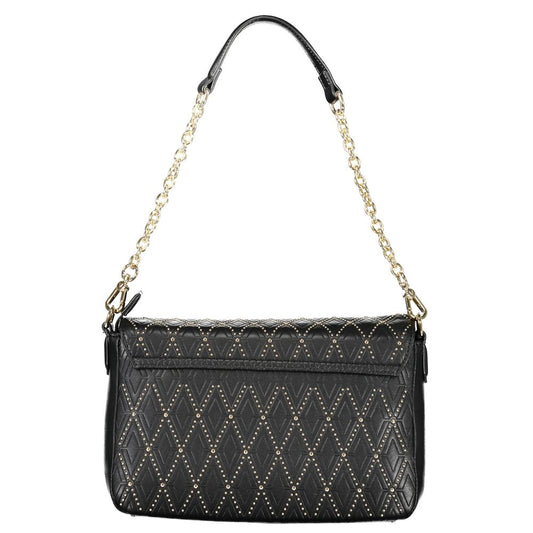 Mario Valentino Nero Polyurethane Women Handbag - ClickThatClicks 
