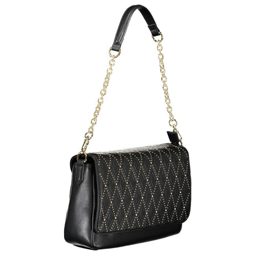 Mario Valentino Nero Polyurethane Women Handbag - ClickThatClicks 