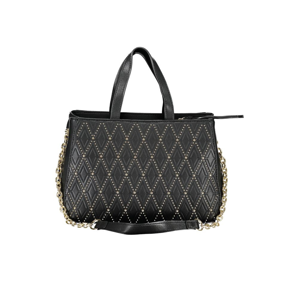 Mario Valentino Nero Polyurethane Women Handbag - ClickThatClicks 