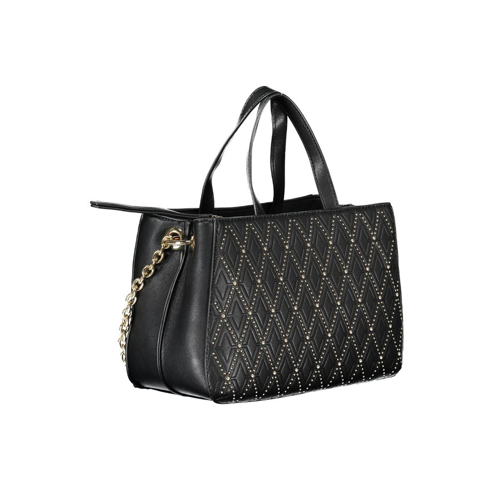 Mario Valentino Nero Polyurethane Women Handbag - ClickThatClicks 