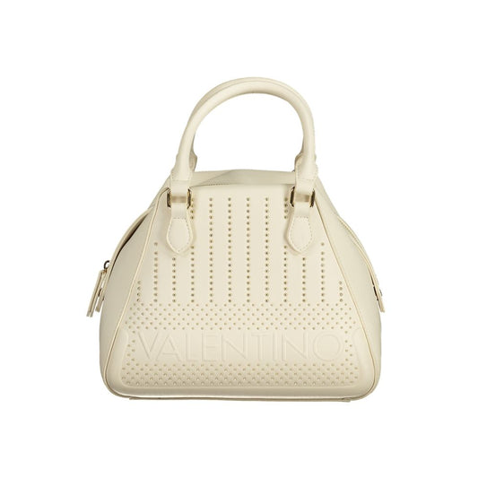 Mario Valentino Bianco Polyurethane Women Handbag - ClickThatClicks 