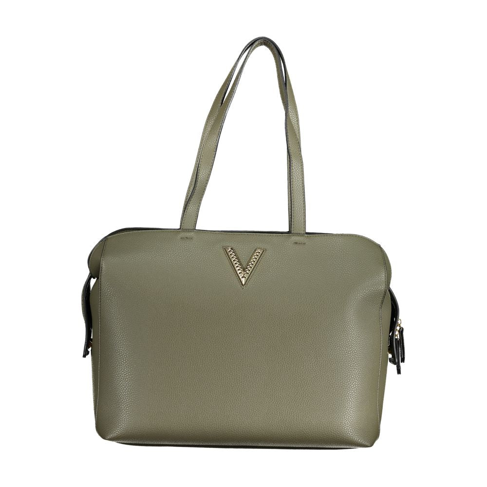 Mario Valentino Verde Polyurethane Women Shoulder Bag - ClickThatClicks 