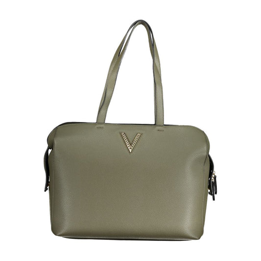 Mario Valentino Verde Polyurethane Women Shoulder Bag - ClickThatClicks 