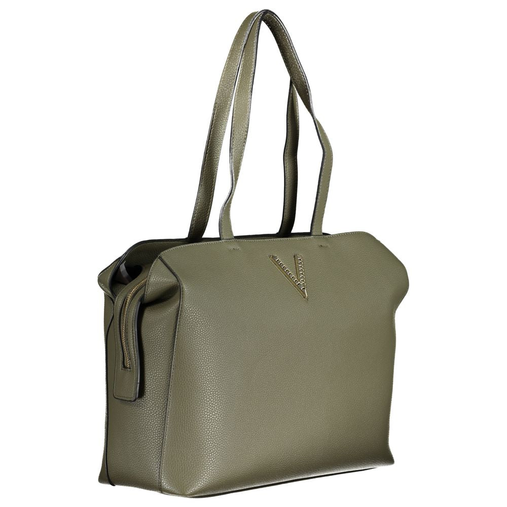 Mario Valentino Verde Polyurethane Women Shoulder Bag - ClickThatClicks 