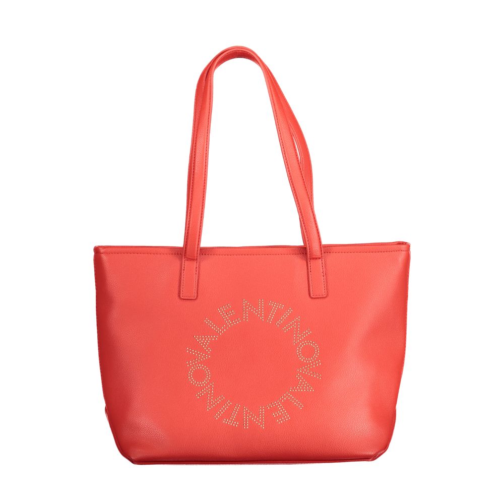 Mario Valentino Rosso Poliuretano Women Handbag - ClickThatClicks 