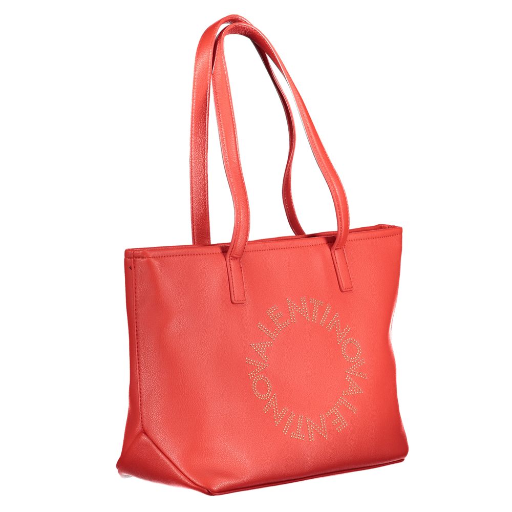 Mario Valentino Rosso Poliuretano Women Handbag - ClickThatClicks 