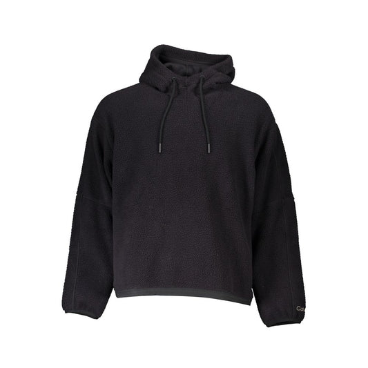 Calvin Klein Black Polyester Men's Sweatshirt - ClickThatClicks 