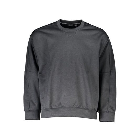 Calvin Klein Black Polyester Men Sweater - ClickThatClicks 