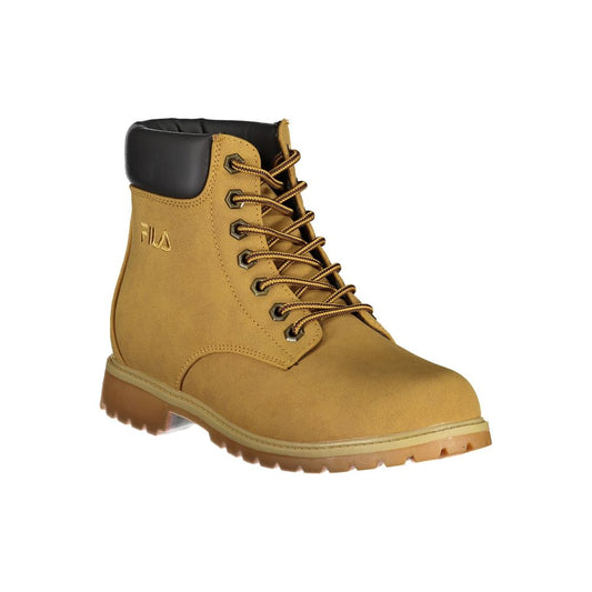 Fila Yellow Polyester Women Ankle Boot - ClickThatClicks 