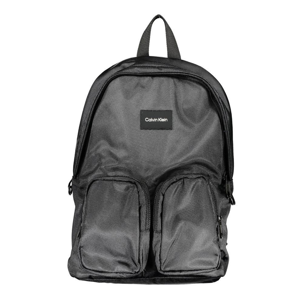 Calvin Klein Nero Polyester Mens Backpack - ClickThatClicks 
