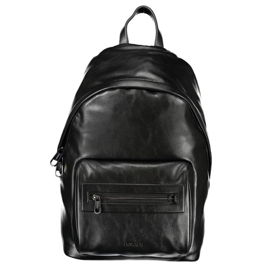Calvin Klein Black Polyester Men's Backpack - ClickThatClicks 