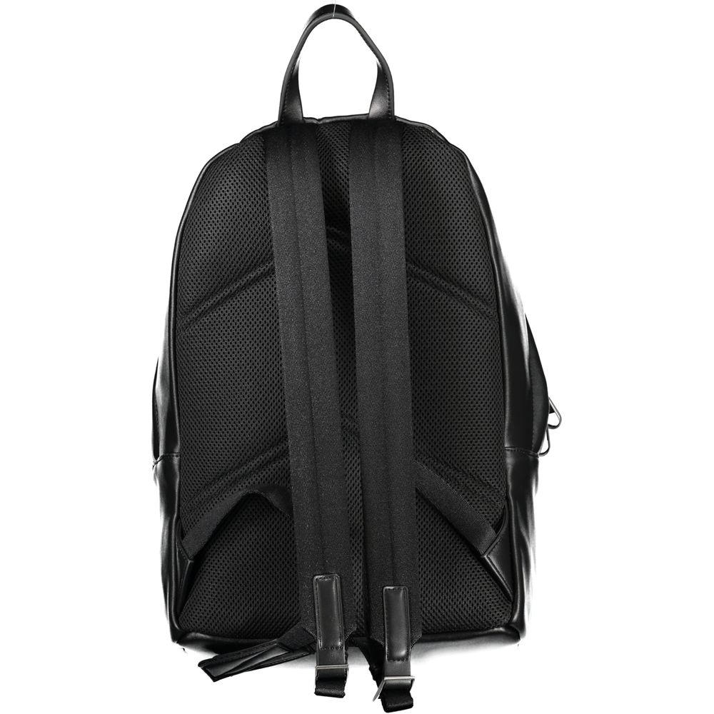 Calvin Klein Black Polyester Men's Backpack - ClickThatClicks 