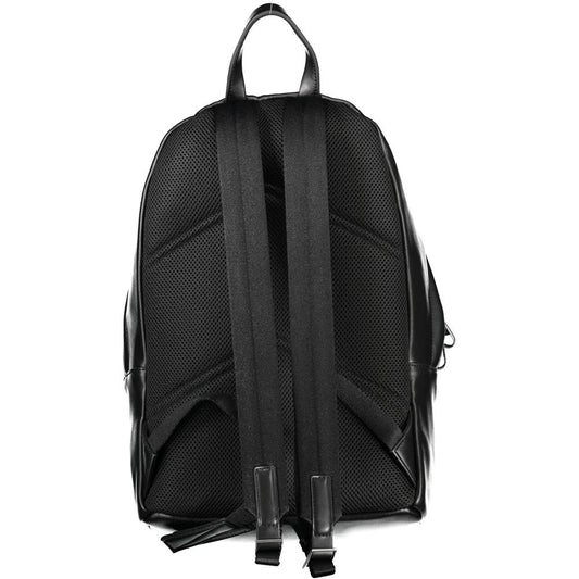 Calvin Klein Black Polyester Men's Backpack - ClickThatClicks 