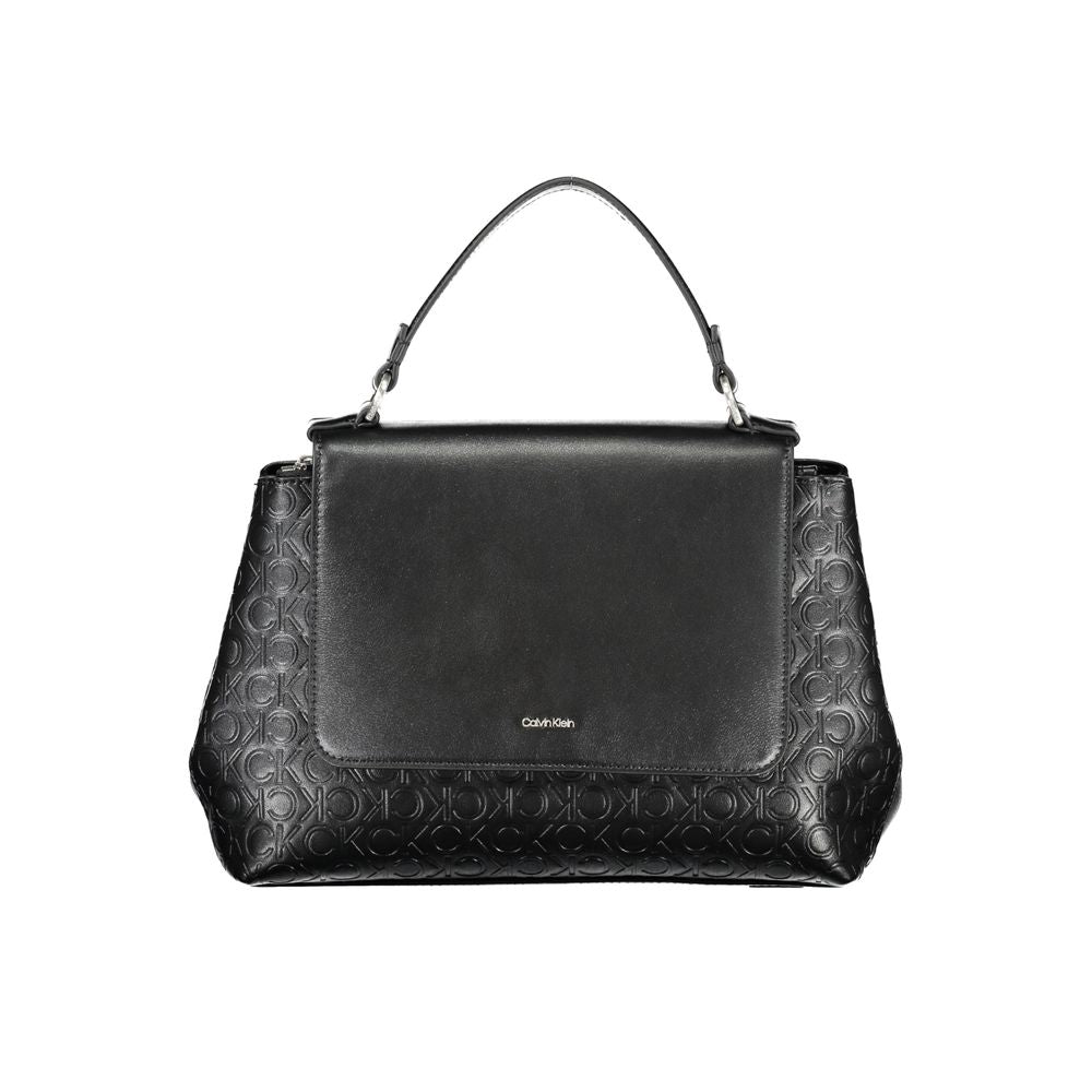 Calvin Klein Black Polyester Women Handbag - ClickThatClicks 