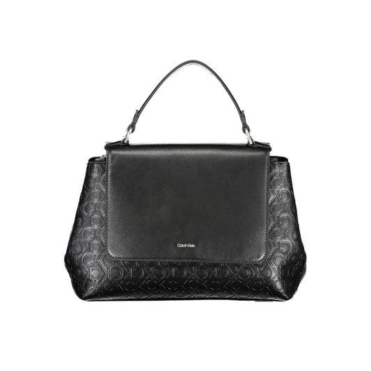 Calvin Klein Black Polyester Women Handbag - ClickThatClicks 