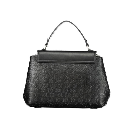 Calvin Klein Black Polyester Women Handbag - ClickThatClicks 