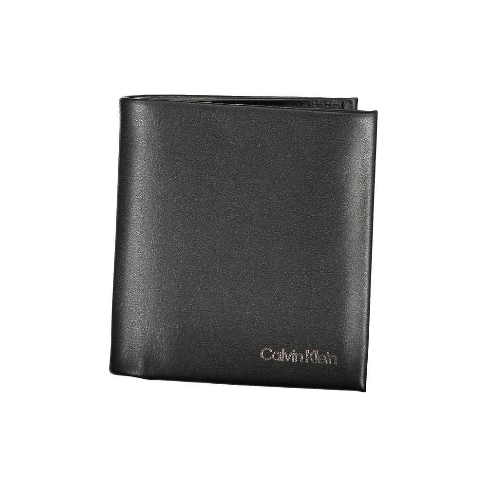 Calvin Klein Nero Polyurethane Men Wallet - ClickThatClicks 