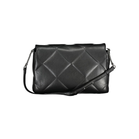 Calvin Klein Black Polyester Women's Shoulder Bag - ClickThatClicks 