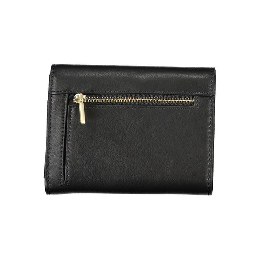 Calvin Klein Nero Polyurethane Women Wallet - ClickThatClicks 