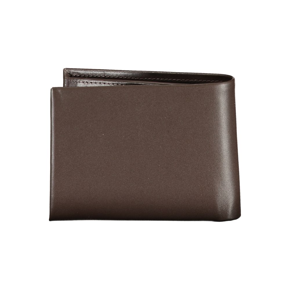 Calvin Klein Marrone Leather Men Wallet - ClickThatClicks 