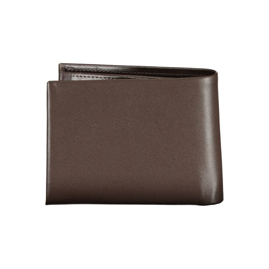 Calvin Klein Marrone Leather Men Wallet - ClickThatClicks 