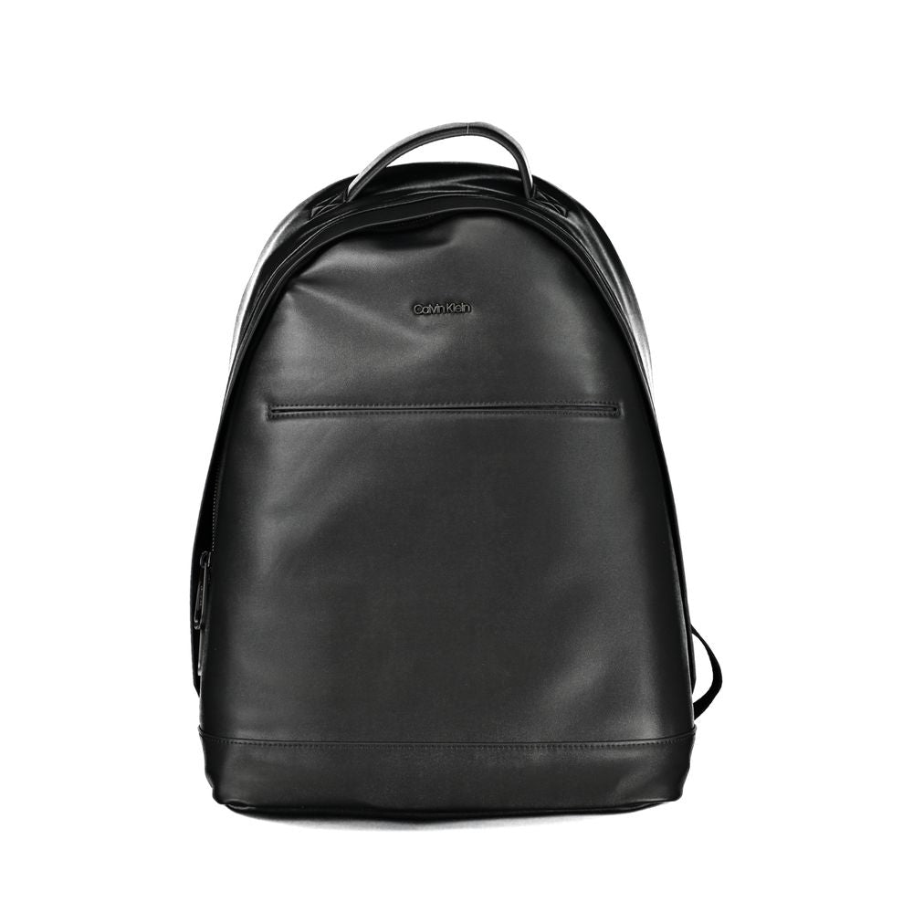 Calvin Klein Black Polyester Men's Backpack - ClickThatClicks 