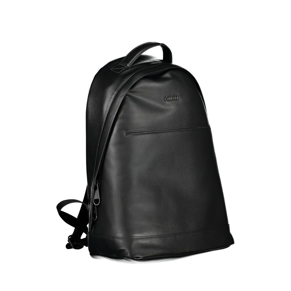 Calvin Klein Black Polyester Men's Backpack - ClickThatClicks 
