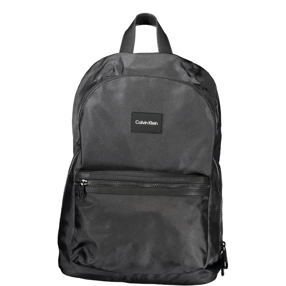 Calvin Klein Black Polyester Men's Backpack - ClickThatClicks 