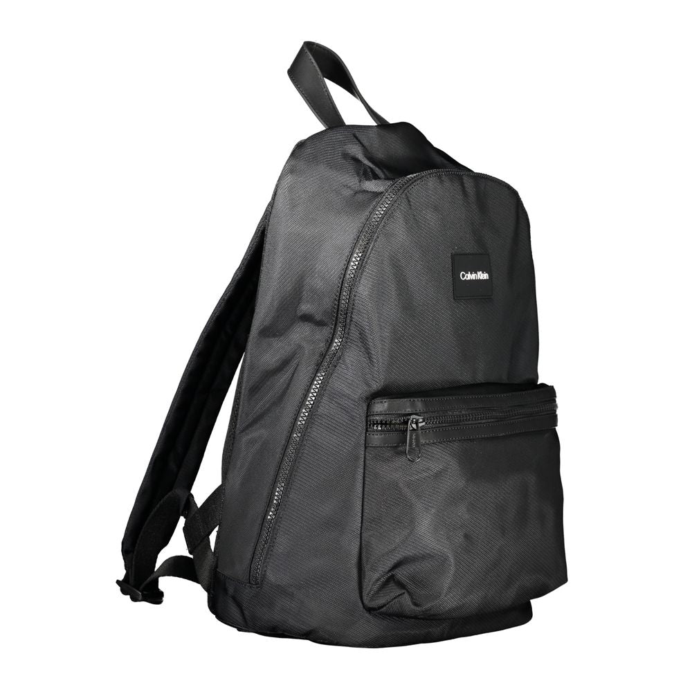 Calvin Klein Black Polyester Men's Backpack - ClickThatClicks 