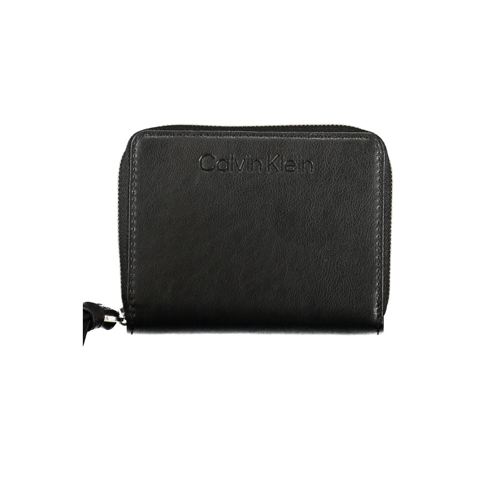 Calvin Klein Nero Polyester Woman Wallet - ClickThatClicks 