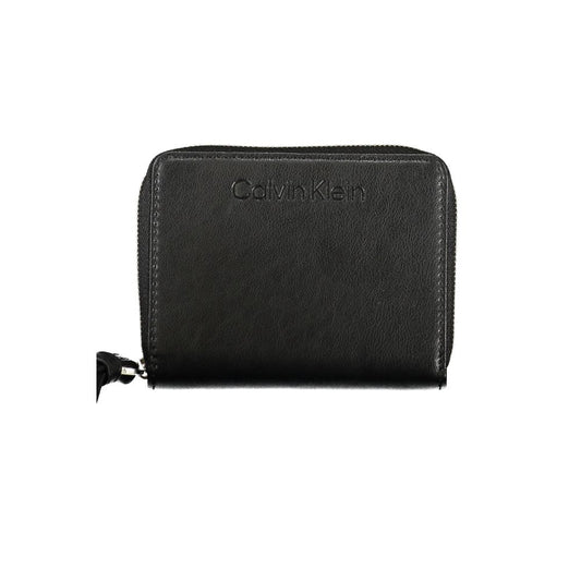 Calvin Klein Nero Polyester Woman Wallet - ClickThatClicks 