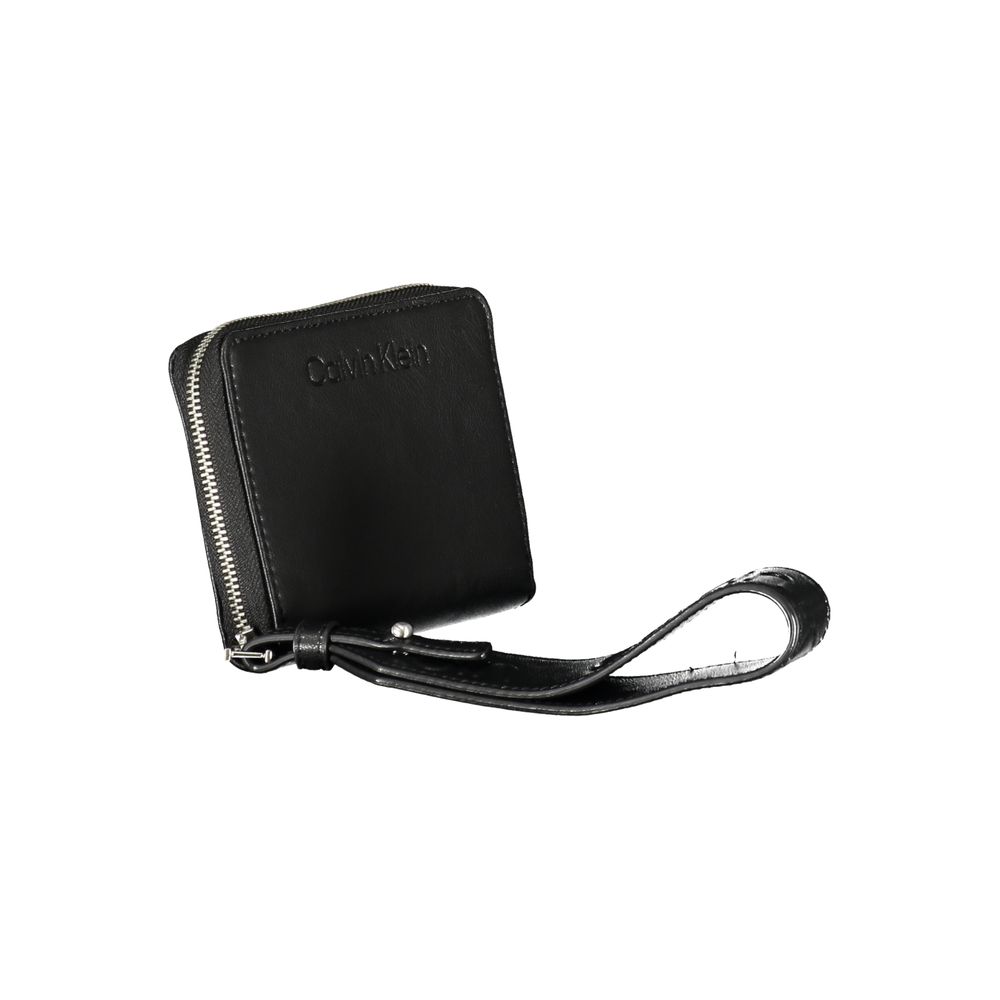 Calvin Klein Nero Polyester Woman Wallet - ClickThatClicks 