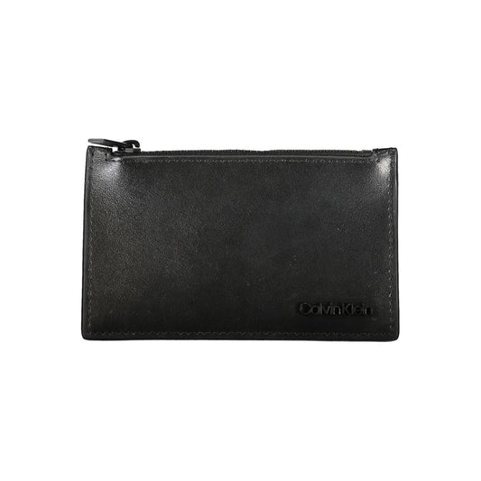 Calvin Klein Black Leather Men Wallet - ClickThatClicks 