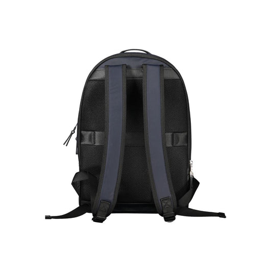 Tommy Hilfiger Blue Recycled Polyester Men Backpack - ClickThatClicks 