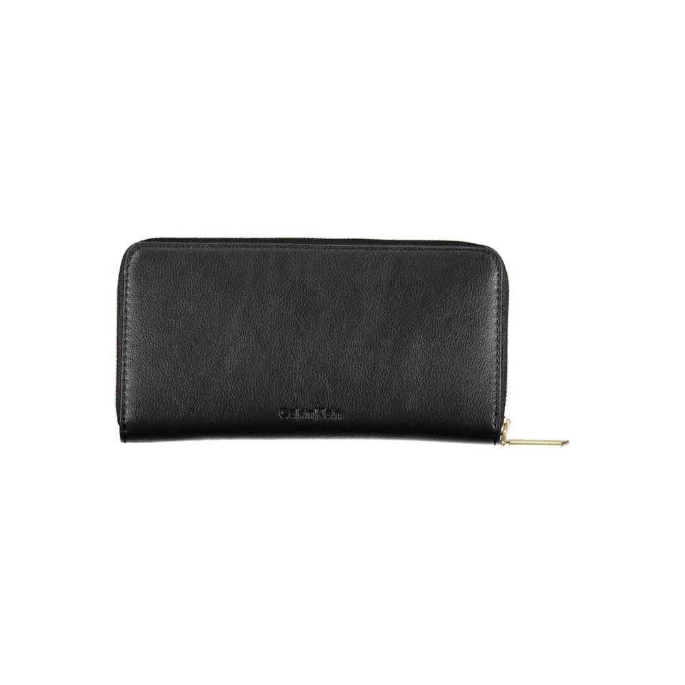 Calvin Klein Black Polyester Women Wallet - ClickThatClicks 