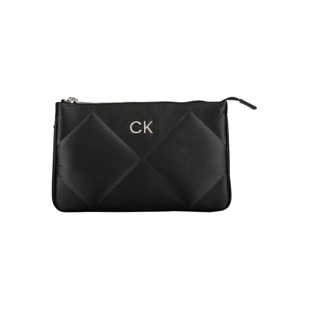Calvin Klein Black Polyester Women Shoulder Bag - ClickThatClicks 