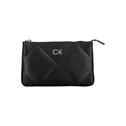 Calvin Klein Black Polyester Women Shoulder Bag - ClickThatClicks 