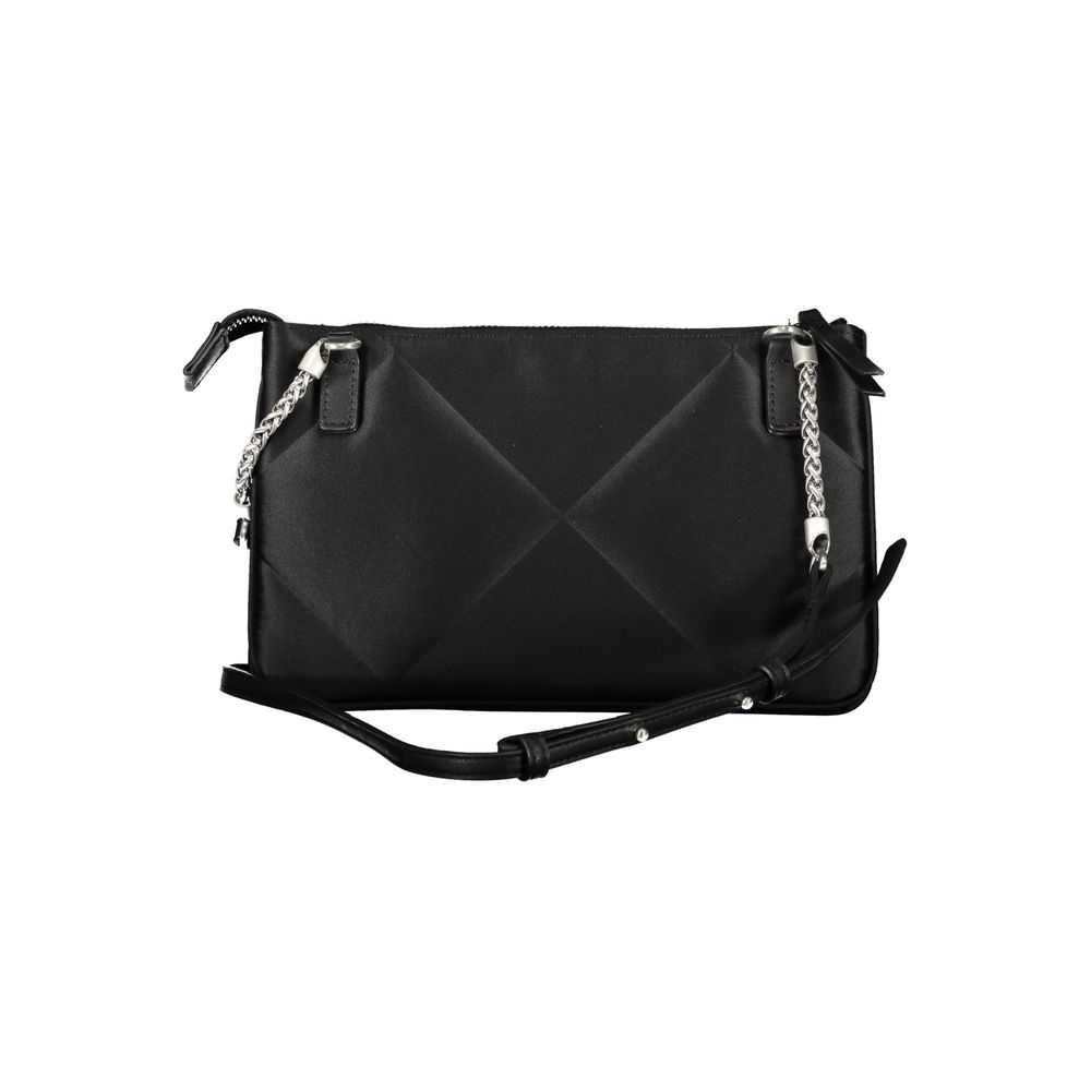 Calvin Klein Black Polyester Women Shoulder Bag - ClickThatClicks 