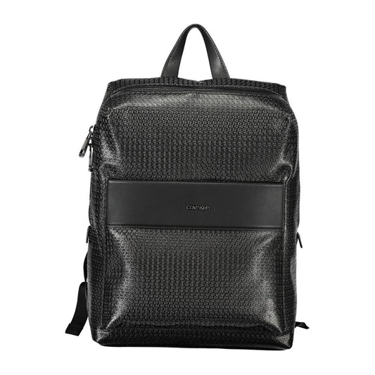 Calvin Klein Nero Polyester Men's Backpack - ClickThatClicks 