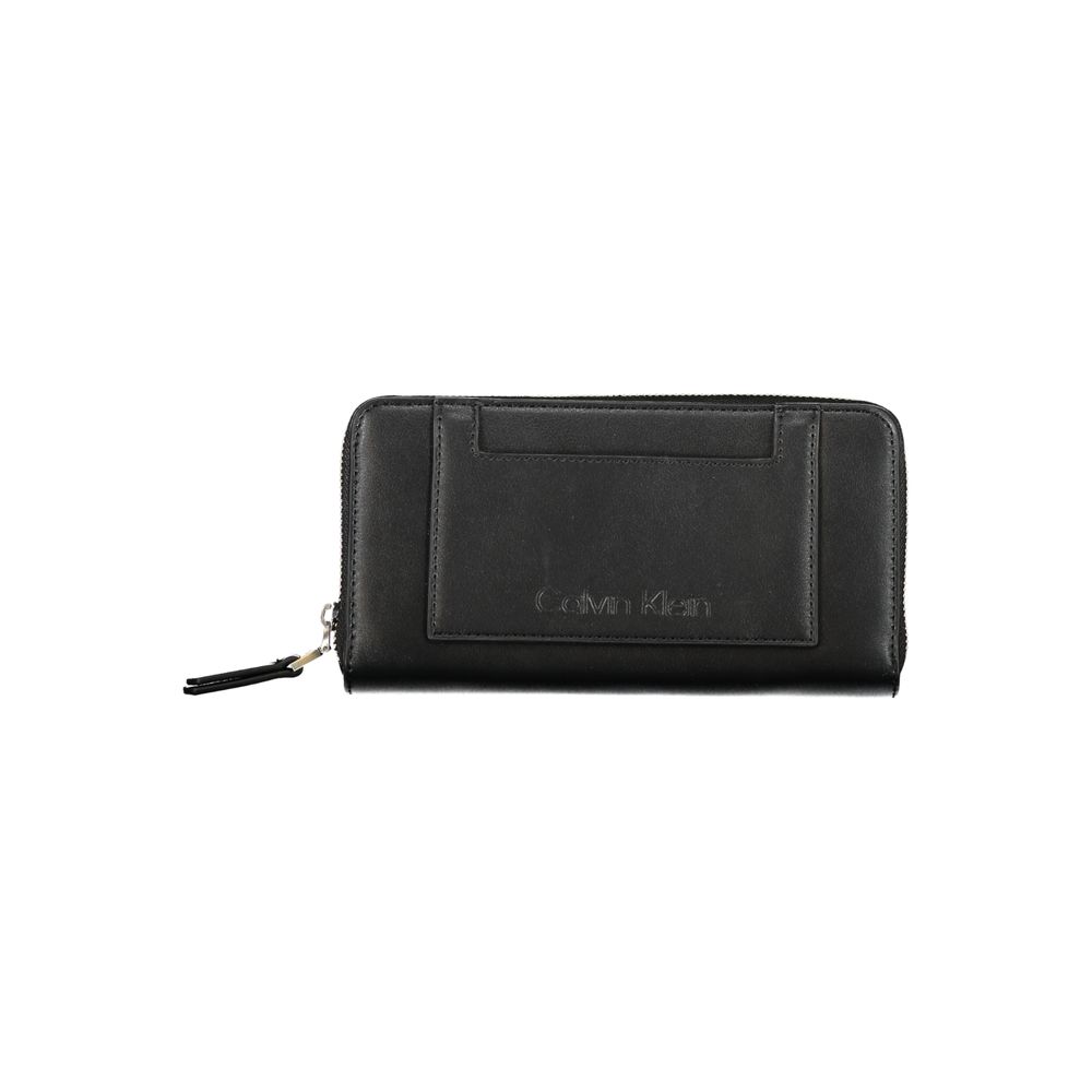 Calvin Klein Black Polyester Women Wallet - ClickThatClicks 