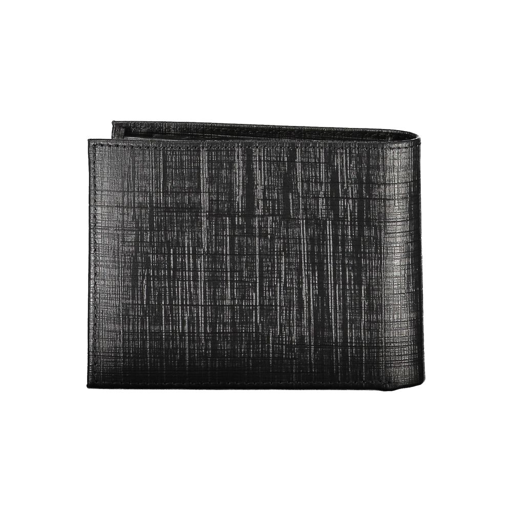 Calvin Klein Black Leather Mens Wallet - ClickThatClicks 