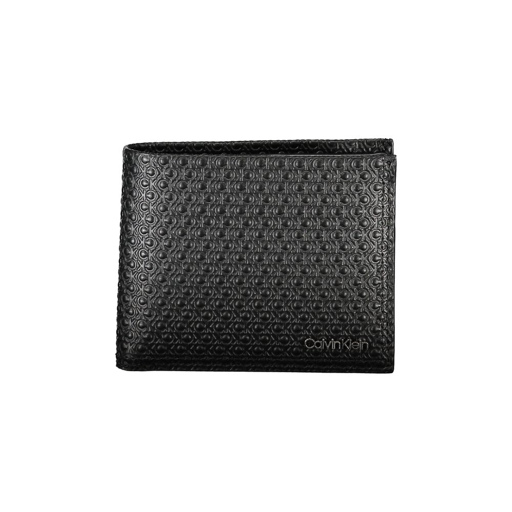 Calvin Klein Black Leather Men Wallet - ClickThatClicks 