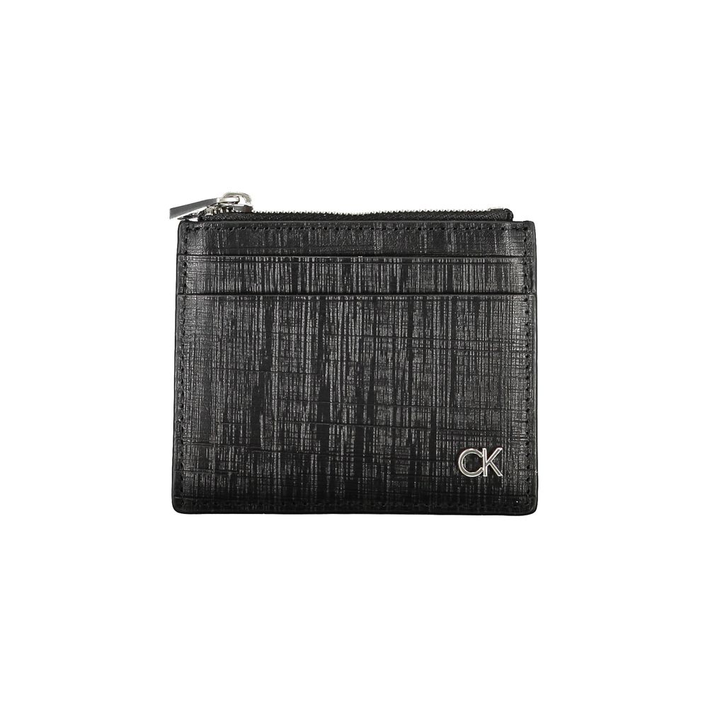 Calvin Klein Nero Leather Men Cardholder - ClickThatClicks 